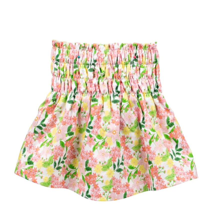 Daffodil Smocked Waist Skirt