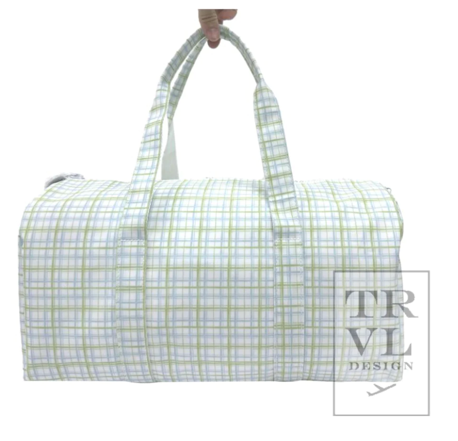 Weekender- Classic Plaid Green