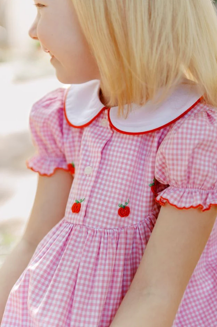 Pumpkin Field Dress- Pink