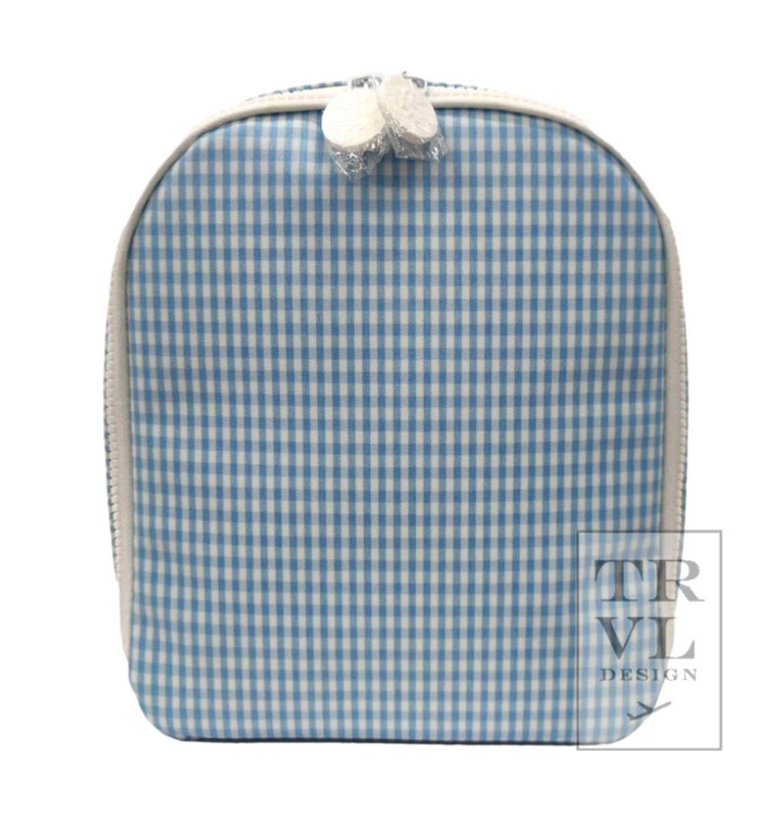 Bring It Lunch Bag- Gingham Mist