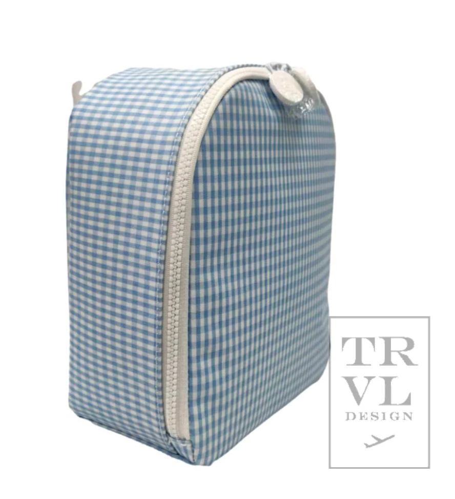 Bring It Lunch Bag- Gingham Mist