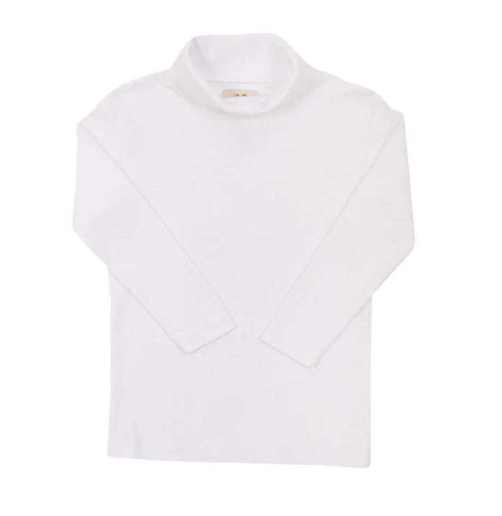 Tatum's Turtleneck- Worth Avenue White