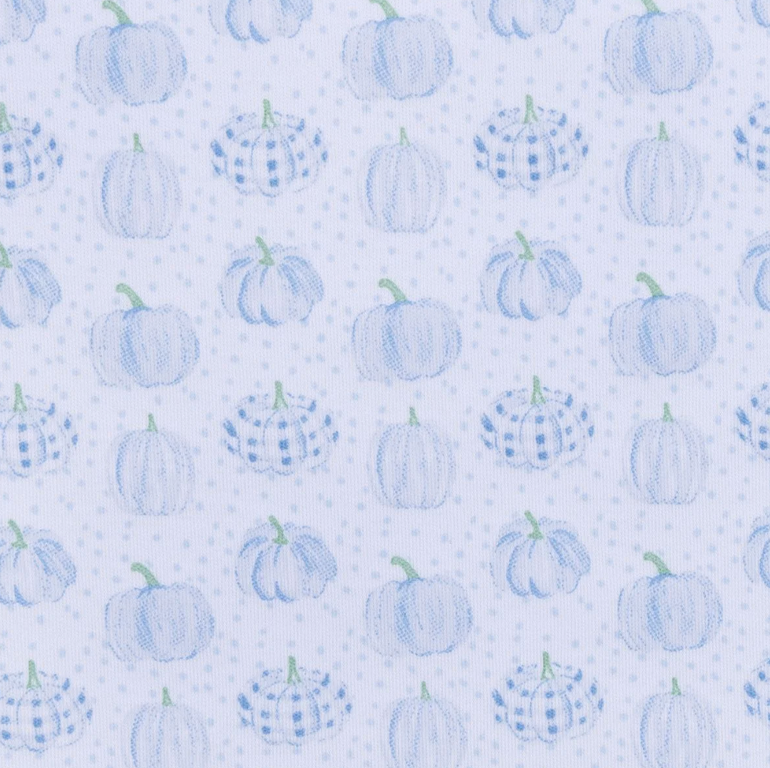 Precios Pumpkins Long Pajamas- Light Blue