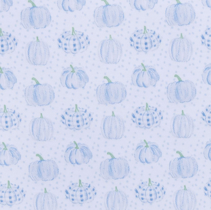 Precios Pumpkins Long Pajamas- Light Blue