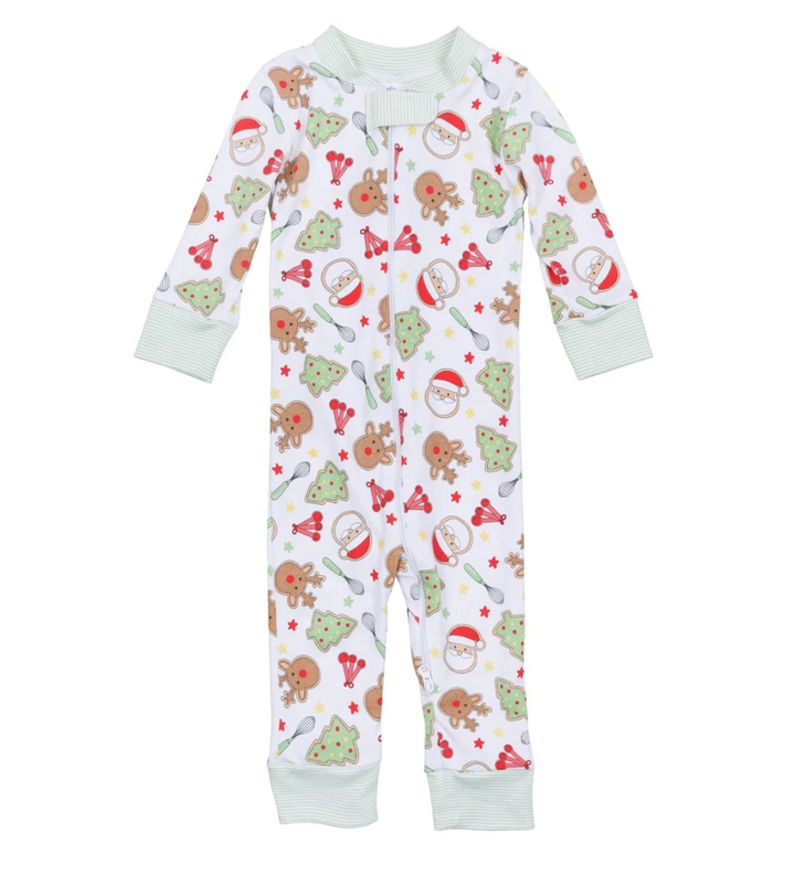Festive Treats Zip Pajamas