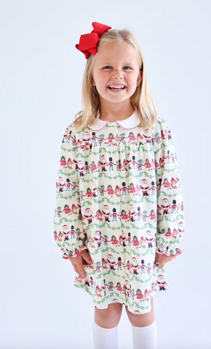 Tabitha's Teacher's Pet Dress LS- Toying Around