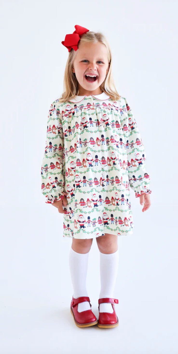 Tabitha's Teacher's Pet Dress LS- Toying Around