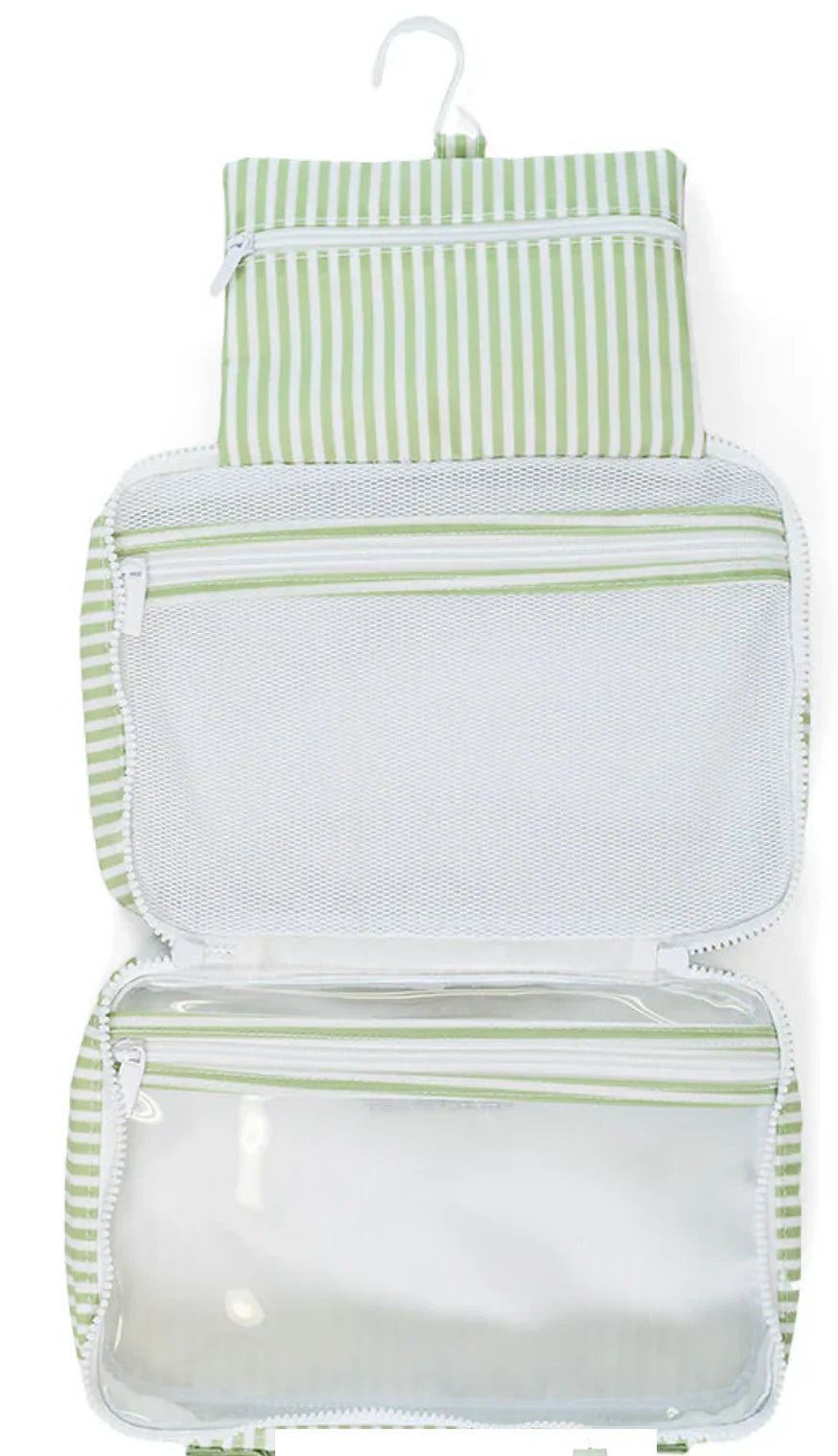 Bundle Up2 Hanging Toiletry Bag- Pimlico Stripe Sage