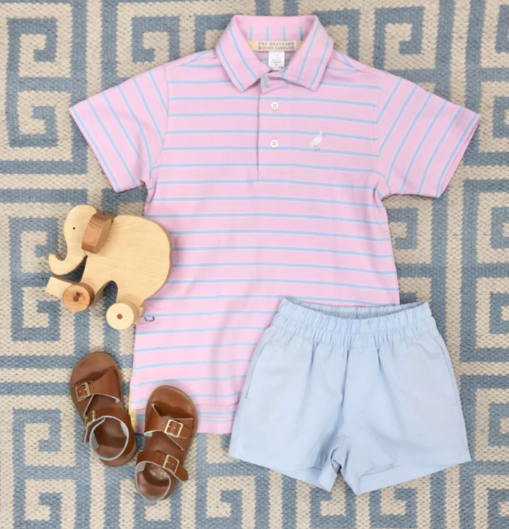 Sheffield Shorts(Twill)- Buckhead Blue