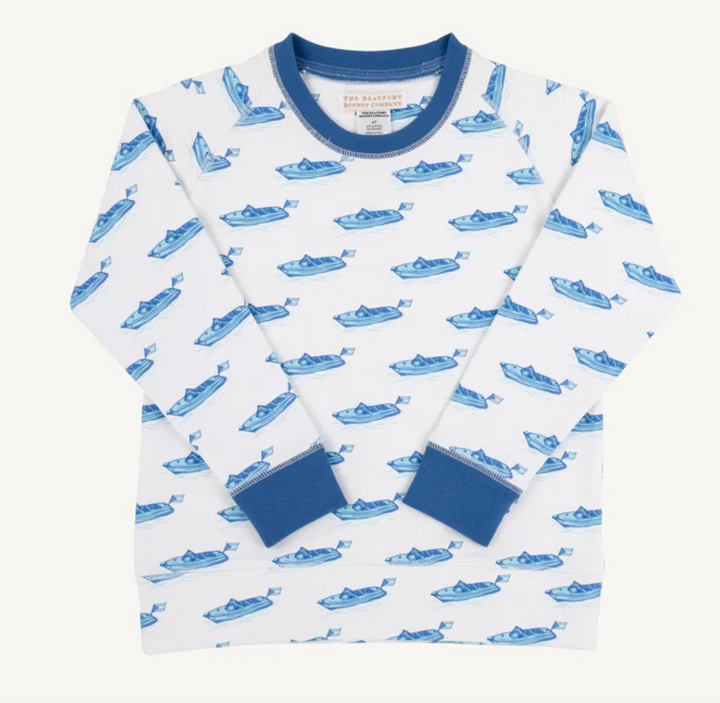 Cassidy Comfy Crewneck- Briland Time