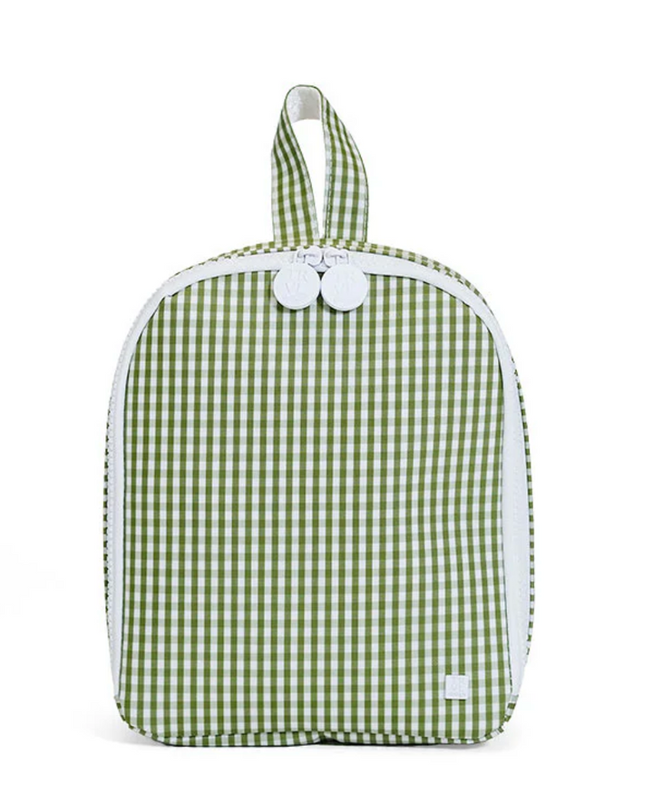 BRING IT Lunch Bag- Gingham Moss
