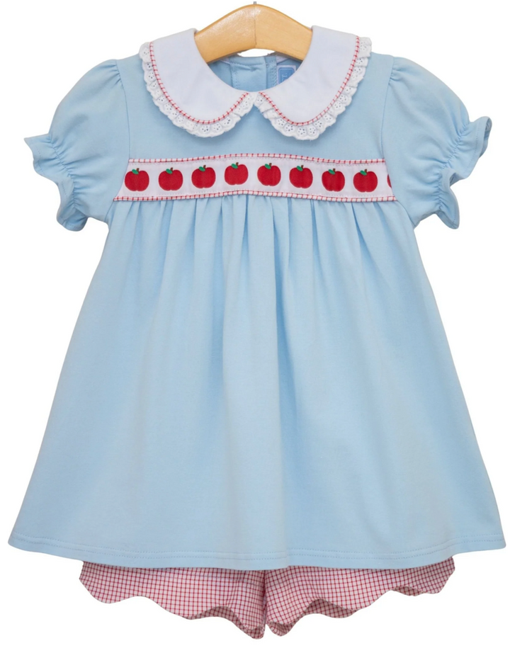 Apple Ribbon Short Set