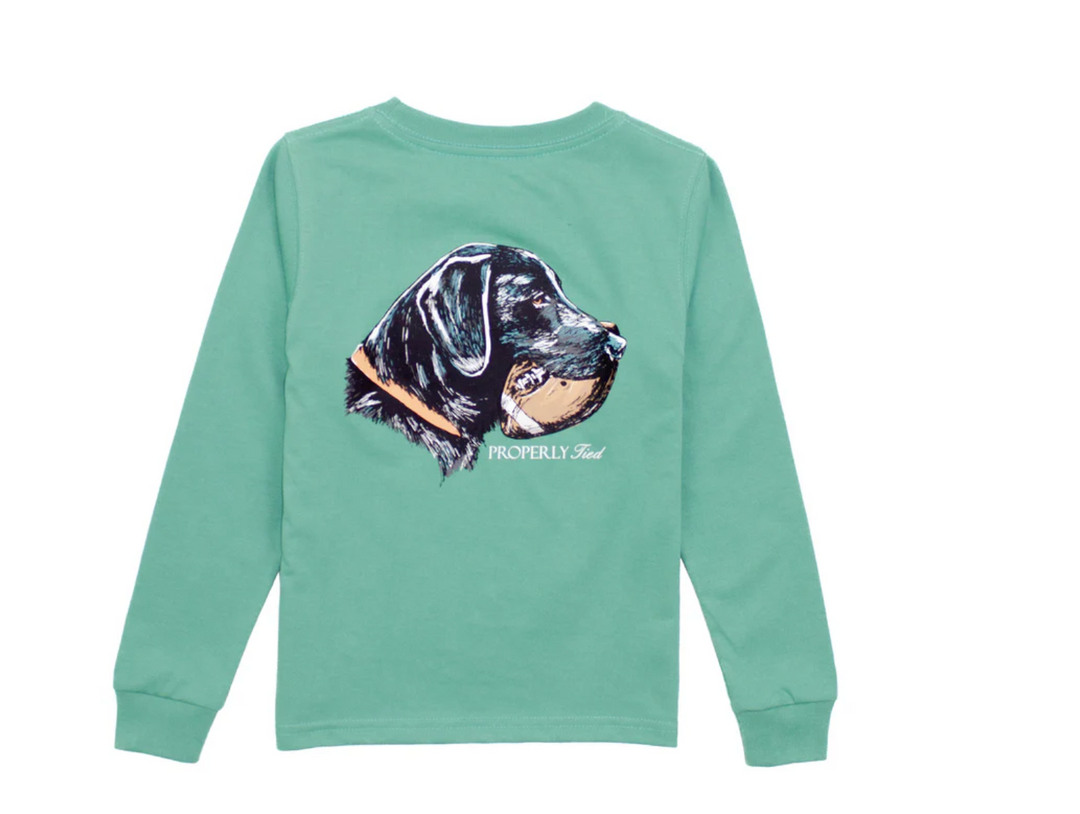 Boys Good Catch LS Ivy