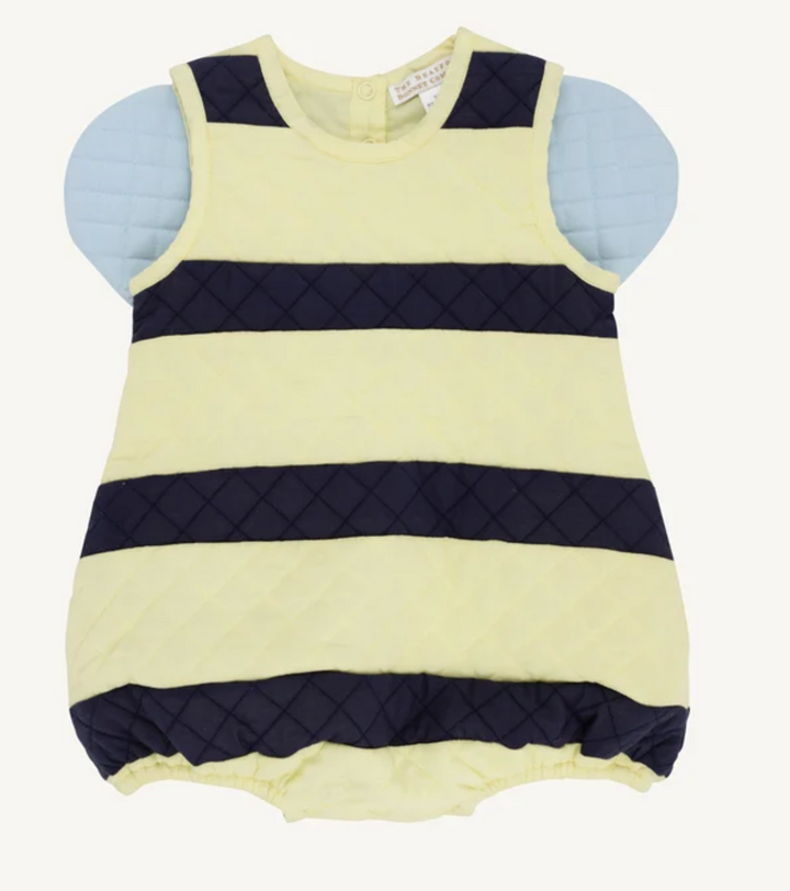 Happy Halloween Bumble Bee (Infant)- Lake Worth Yellow, Buckhead Blue and Nantucket Navy