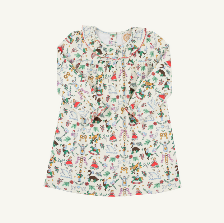 Ramona Ruffle Dress - 12 Days of Christmas