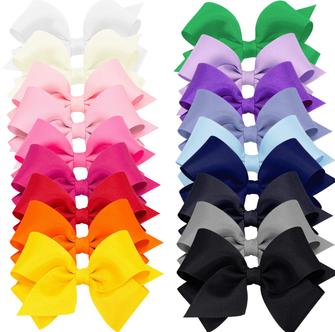 Small Classic Grosgrain Hair Bow