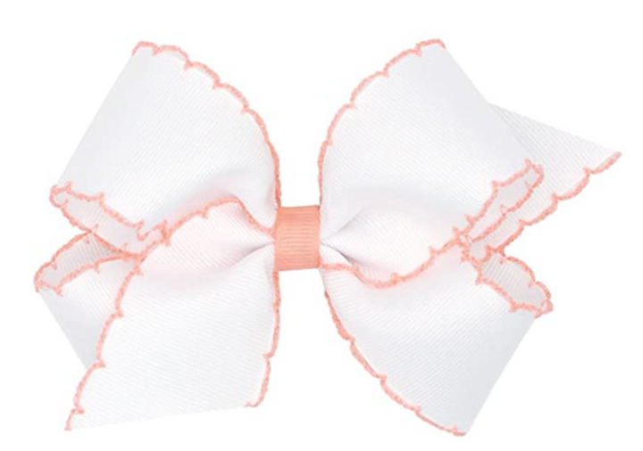 Medium Moonstitch Grosgrain Hair Bow