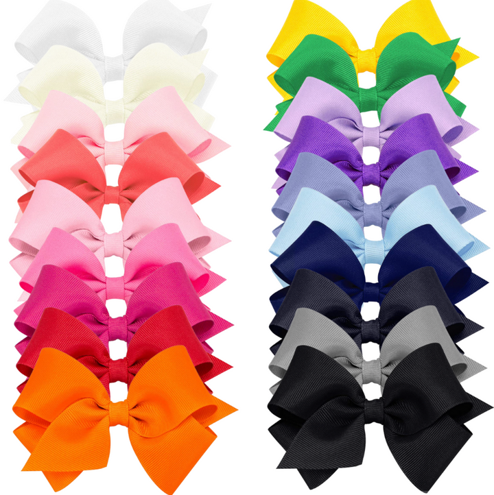 Mini King Classic Grosgrain Hair Bow