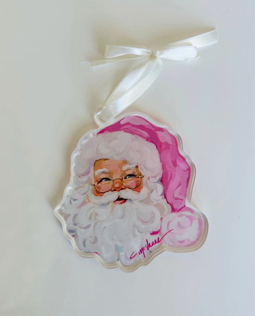 Santa Baby Acrylic Christmas Ornament