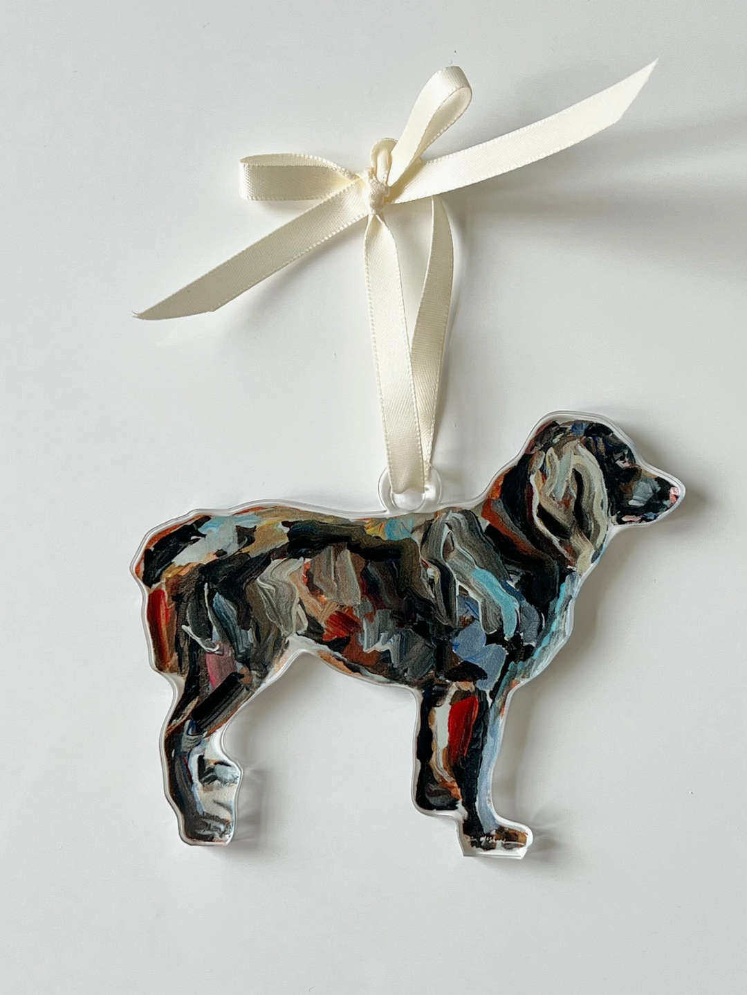 Boykin Acrylic Christmas Dog Ornament