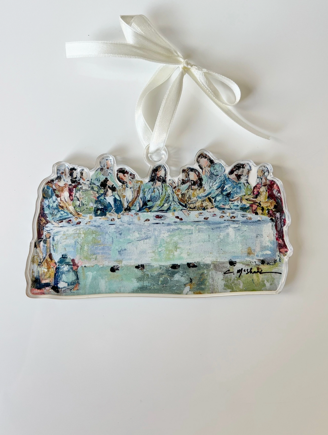 Legacy Meal I Last Supper Acrylic Christmas Ornament