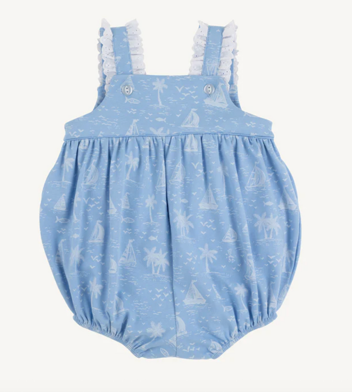 Babs Bubble- Bay Side Boats with Worth Avenue White