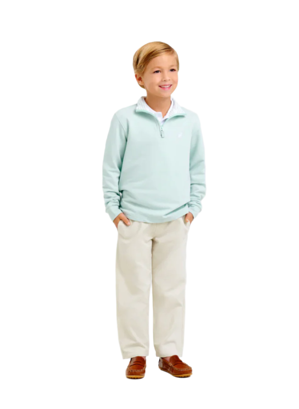 Hayword Half Zip- Old Greenwich Green