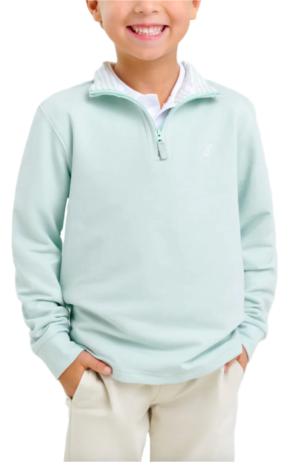 Hayword Half Zip- Old Greenwich Green
