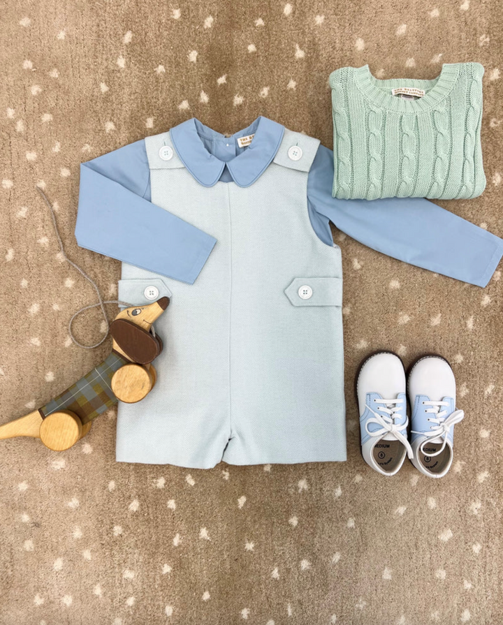 Jack Keene Jon Jon- Old Greenwich Green Herringbone