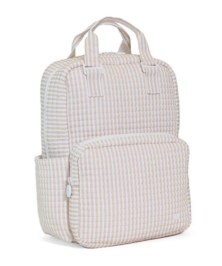 Quilted All You Need Bag- Pimlico Stripe Sand