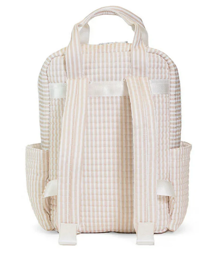 Quilted All You Need Bag- Pimlico Stripe Sand