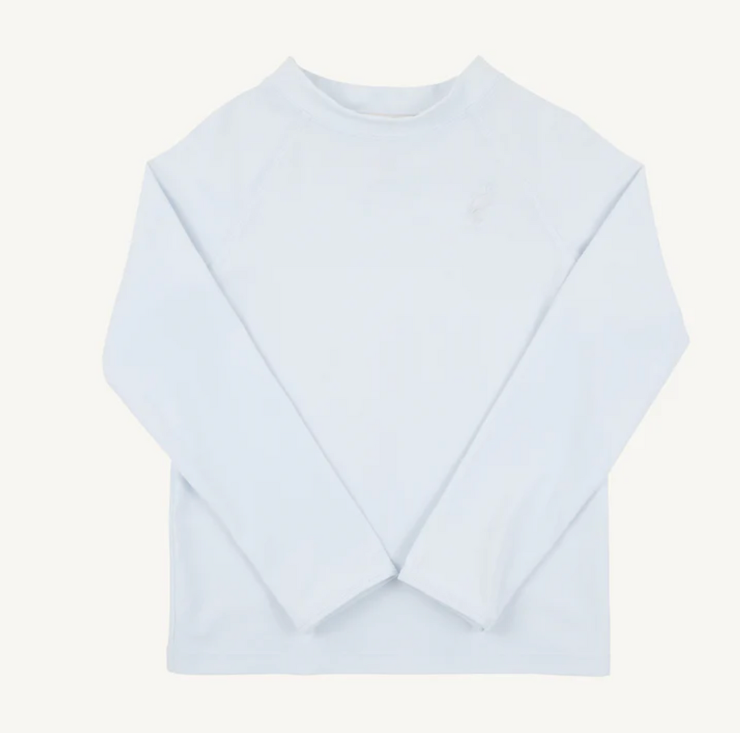 Walker's Wave Spotter Swim Shirt (UPF 35+)- Worth Avenue White
