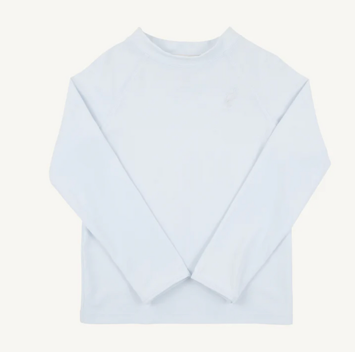 Walker's Wave Spotter Swim Shirt (UPF 35+)- Worth Avenue White