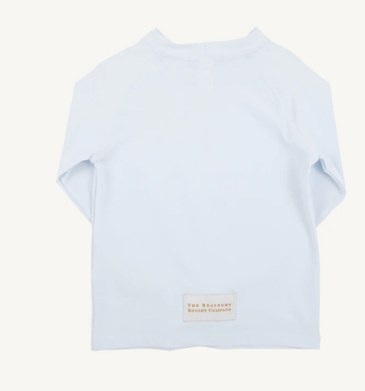 Walker's Wave Spotter Swim Shirt (UPF 35+)- Worth Avenue White