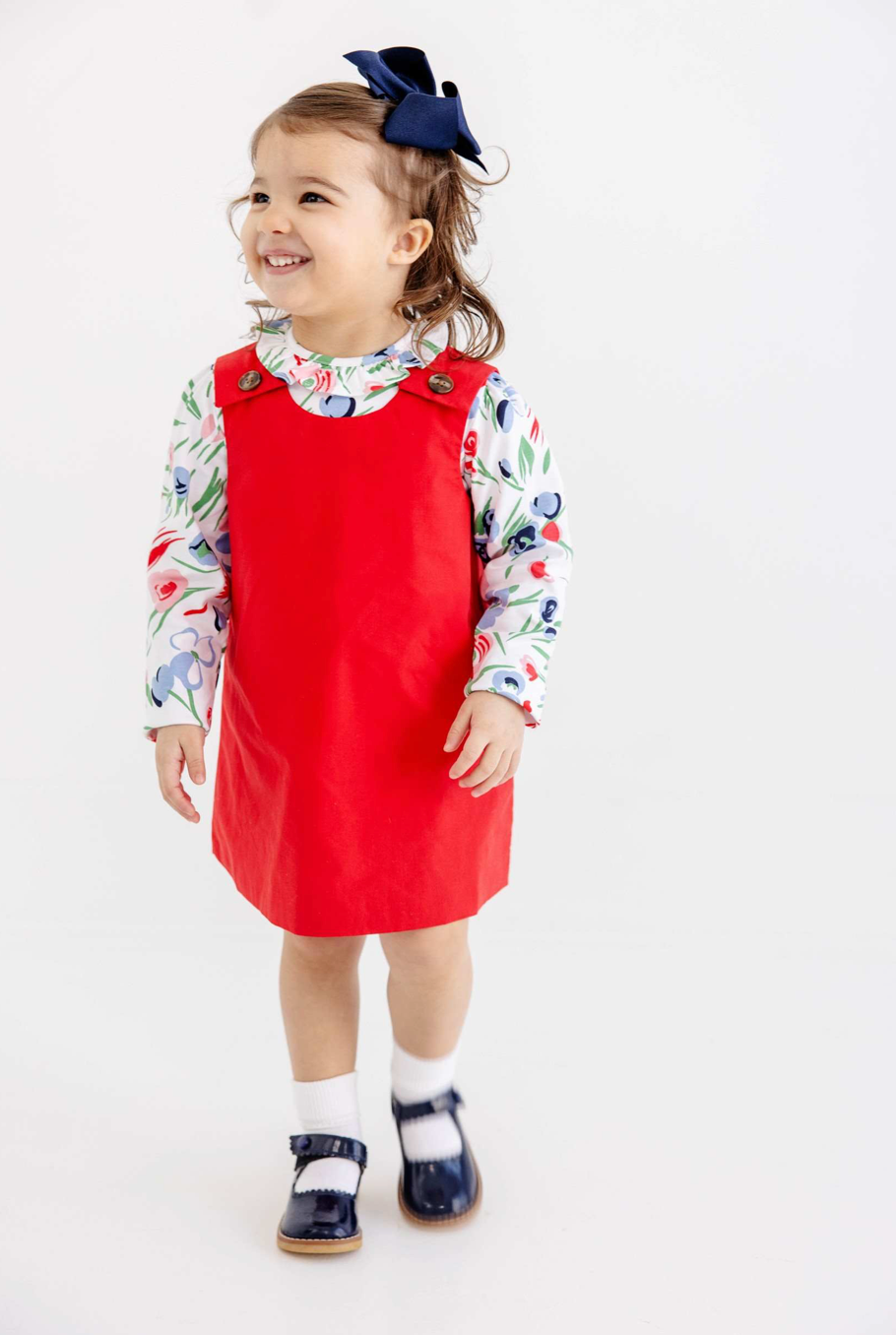 Reece Ruffle Top- Fair St Floral