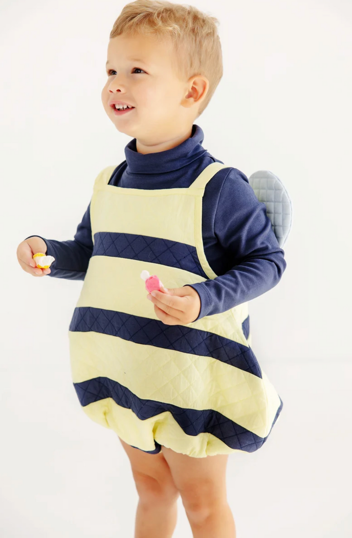 Happy Halloween Costume- Lake Worth yellow/Nantucket Navy/Bee