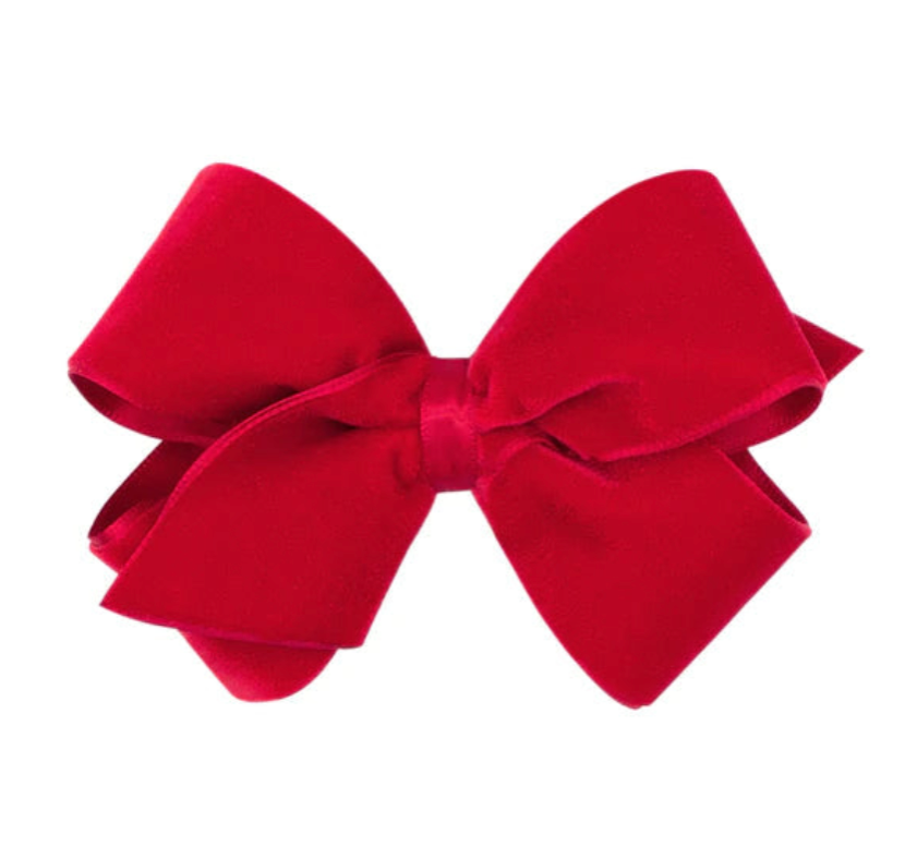 Small Classic Velvet Bow