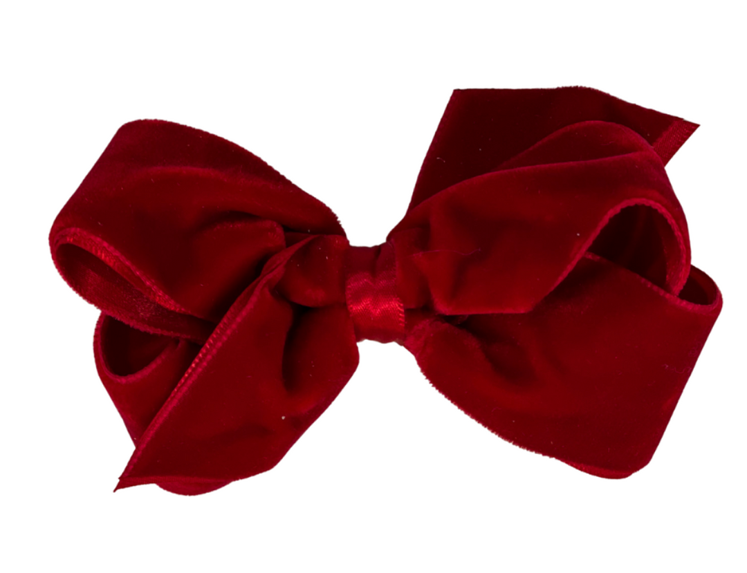 Small Classic Velvet Bow