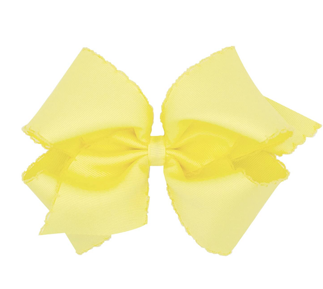Medium Moonstitch Grosgrain Hair Bow
