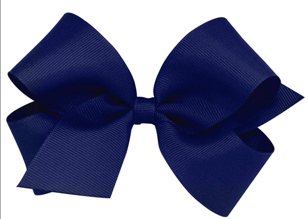 Mini King Classic Grosgrain Hair Bow