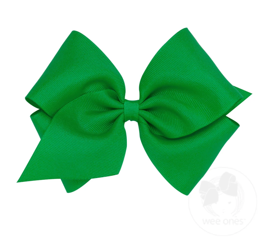 Mini King Classic Grosgrain Hair Bow