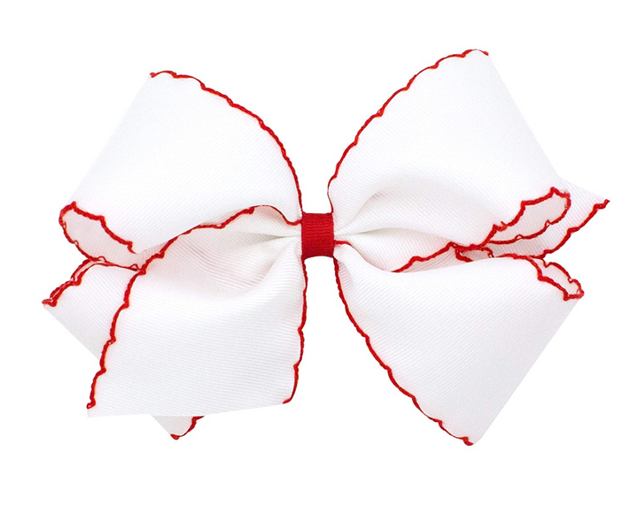 King Moonstitch Grosgrain Hair Bow