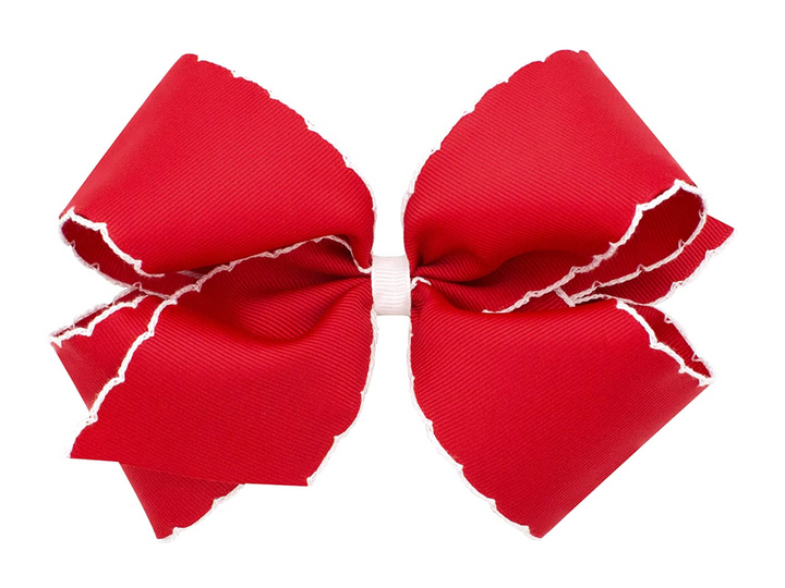 King Moonstitch Grosgrain Hair Bow