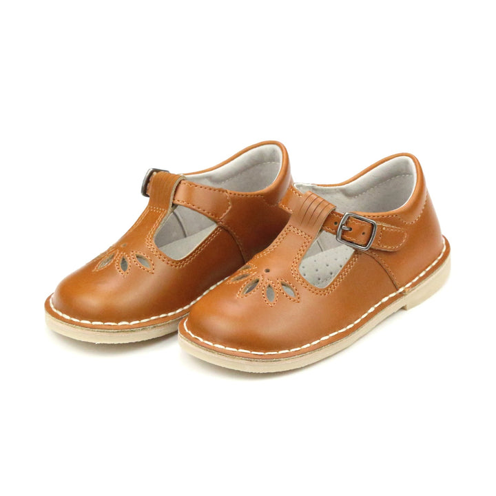 Sienna Vintage Inspired Appleseed Mary Jane- Camel
