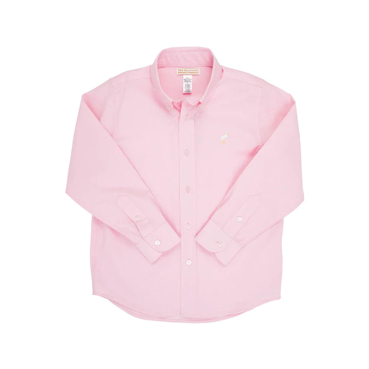 Dean's List Dress Shirt- Palm Beach Pink