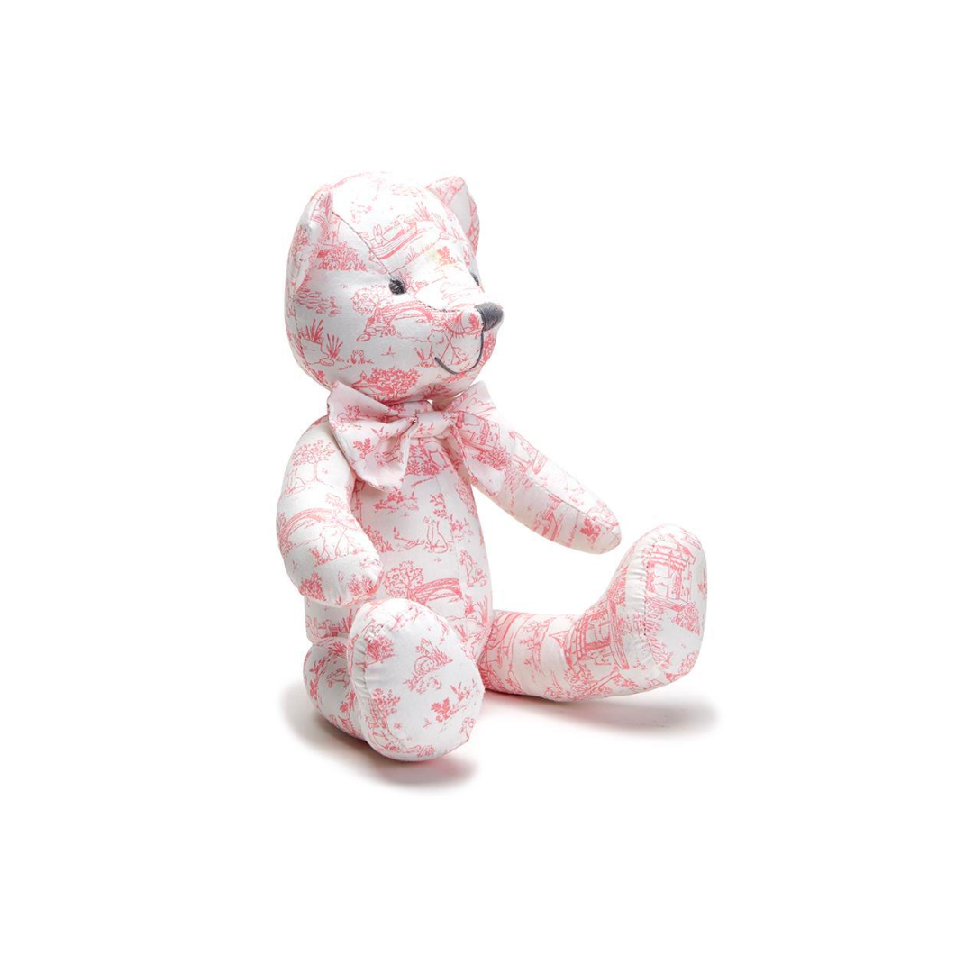 Animal Toile Pattern Stuffed Teddy Bear
