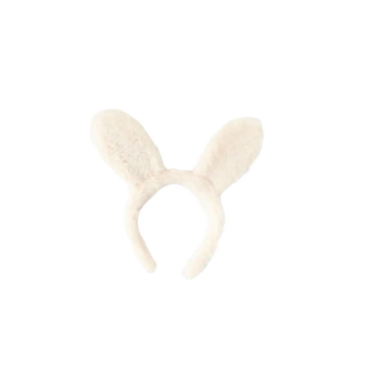 Fuzzy Bunny Ear Headband