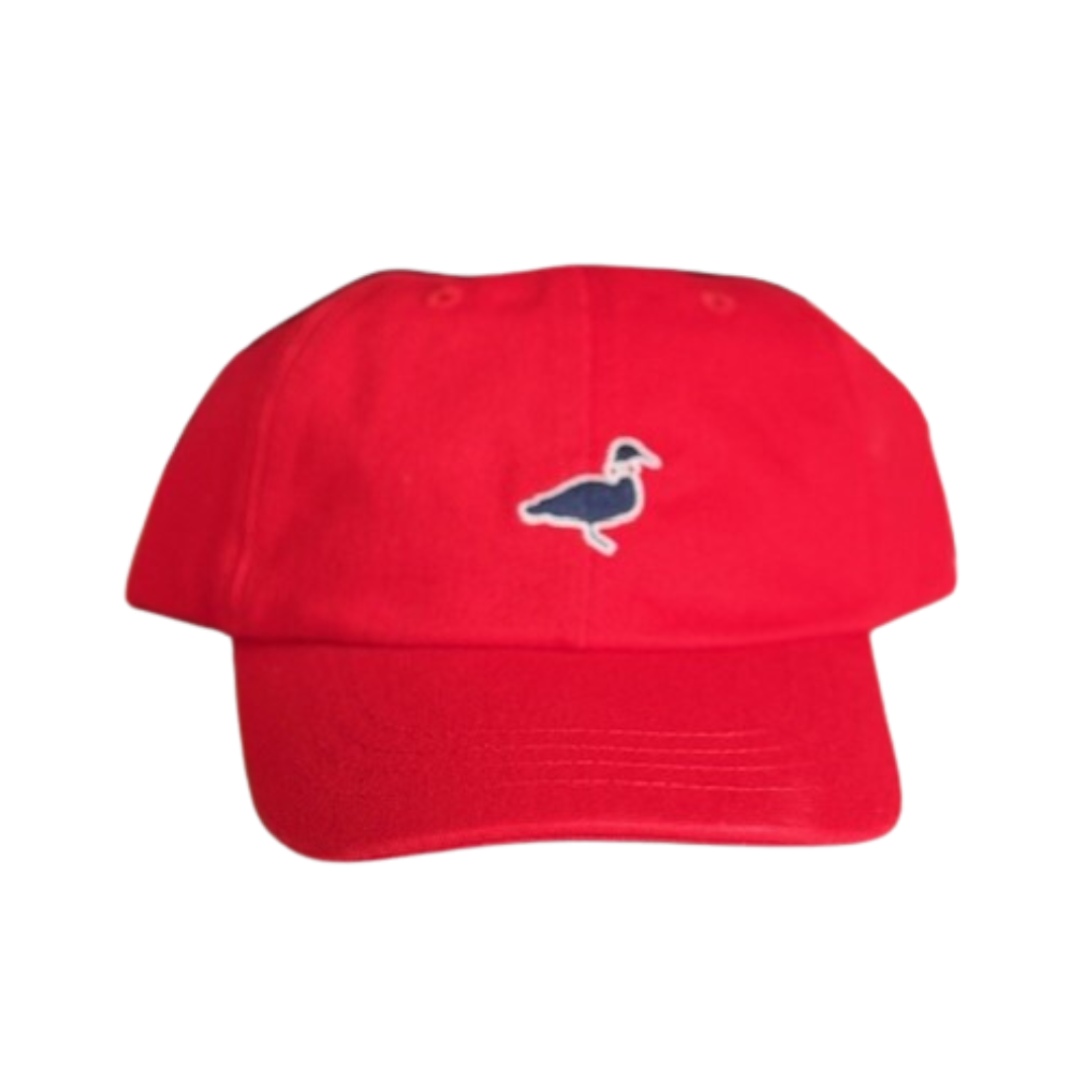 Boys Cotton Hat- True Red
