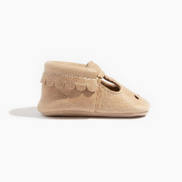 Weathered Brown Mary Jane Baby Shoe- Soft Sole