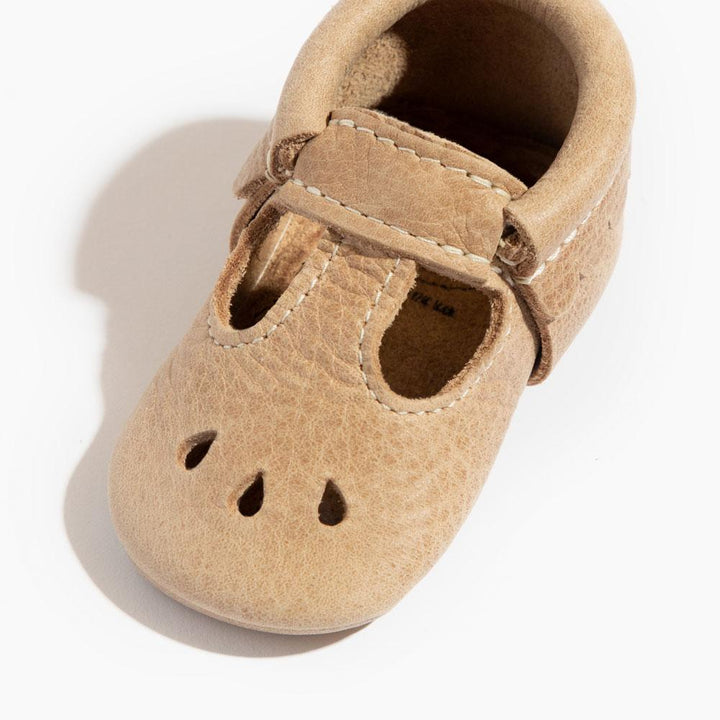 Weathered Brown Mary Jane Baby Shoe- Soft Sole